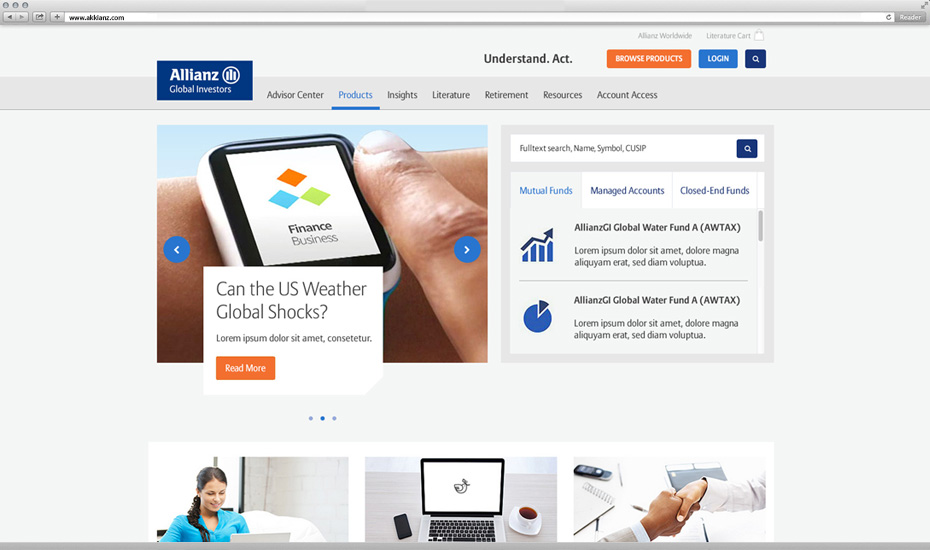 webdesign 2 1 allianz